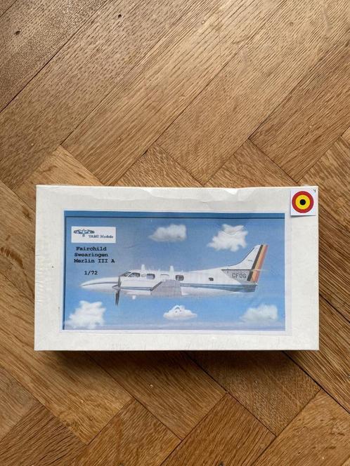 SWEARINGEN MERLIN IIIA - BELGISCHE LUCHTMACHT - 1:72, Hobby en Vrije tijd, Modelbouw | Vliegtuigen en Helikopters, Nieuw, Vliegtuig