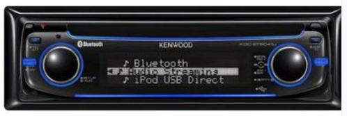 Autoradio  kenwood Bluetooth avec car kit et télécommande +, Autos : Divers, Autoradios, Utilisé, Enlèvement