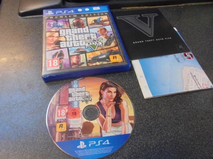 Playstation 4 Grand theft auto V (orig), Consoles de jeu & Jeux vidéo, Jeux | Sony PlayStation 4, Utilisé, 1 joueur, À partir de 18 ans