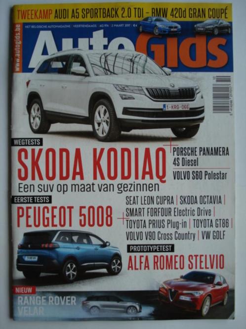 AutoGids 974 Alfa Romeo Stelvio Volvo S60 Polestar Panamera, Boeken, Auto's | Folders en Tijdschriften, Gelezen, Algemeen, Verzenden