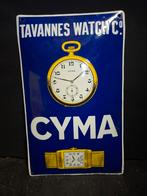 Emaille bord Tavannes Watch 1926, Antiek en Kunst, Ophalen