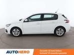 Peugeot 308 1.6 Blue-HDi Allure (bj 2017, automaat), Auto's, Stof, Gebruikt, Zwart, Electronic Stability Program (ESP)