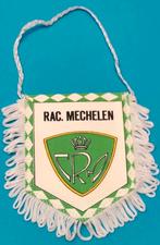 Racing Mechelen 1980s prachtig vintage vaantje voetbal, Ophalen of Verzenden, Zo goed als nieuw