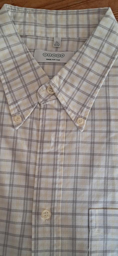 Kleding klassieke hemden hemdjes man L large, Kleding | Heren, Overhemden, Zo goed als nieuw, Halswijdte 41/42 (L), Overige kleuren