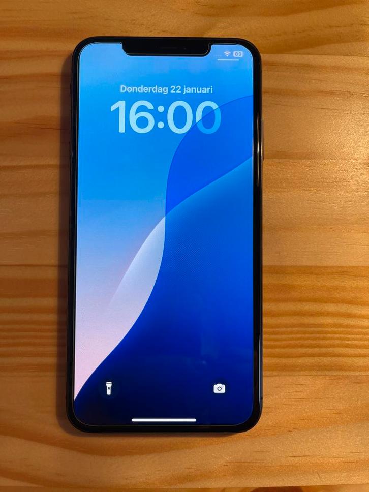 Iphone XS Max zwart 256gb, Telecommunicatie, Mobiele telefoons | Apple iPhone, Zo goed als nieuw, 256 GB, Zonder abonnement, Zonder simlock