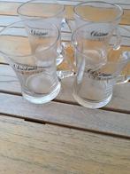 A vendre 4 verres, Enlèvement, Utilisé, Verre à bière