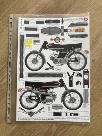 Bouwplaat Yamaha FS1 378  uit 1973 beschikbaar voor biedingen