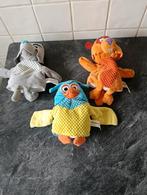 3 handpoppen De Fabeltjeskrant, Kinderen en Baby's, Ophalen of Verzenden, Zo goed als nieuw