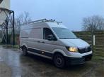 MAN TGE 3.140, Auto's, Bestelwagens en Lichte vracht, Wit, Leder, Diesel, 2 deurs