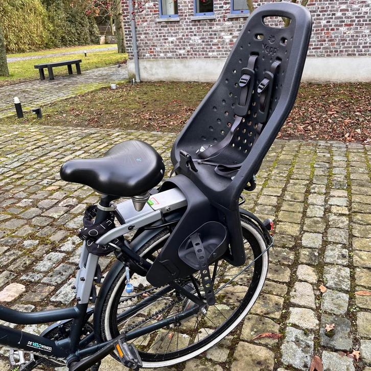 Fietsstoel Yepp Maxi, Vélos & Vélomoteurs, Accessoires vélo | Sièges de vélo, Utilisé, Siège arrière, 9 à 36 kg, Repose-pieds