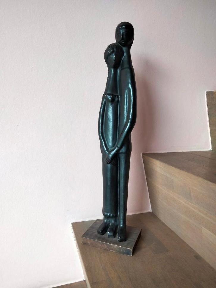 Vintage beeld studio keramiek Perignem Jan Ryheul, Antiek en Kunst, Kunst | Overige Kunst, Ophalen of Verzenden