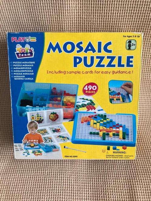 Mosaic Puzzle Including sample cards for easy guidance Tots, Kinderen en Baby's, Speelgoed | Educatief en Creatief, Zo goed als nieuw