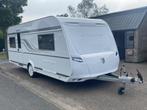 Tabbert Vivaldi 560 TD, Caravans en Kamperen, Caravans, Vast bed, Rondzit, Tabbert, Bedrijf