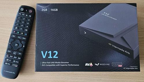 BOX ANDROID V12 + ABO PREMIUM, Audio, Tv en Foto, Mediaspelers, Nieuw, Zonder harde schijf, Ophalen of Verzenden