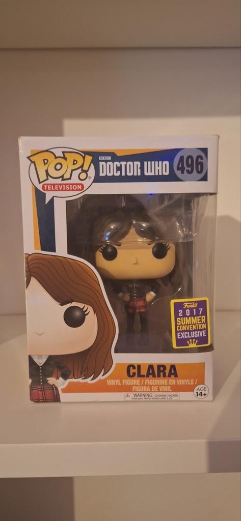 Funko Clara #496 Doctor Who - SDCC 2017, Ophalen of Verzenden