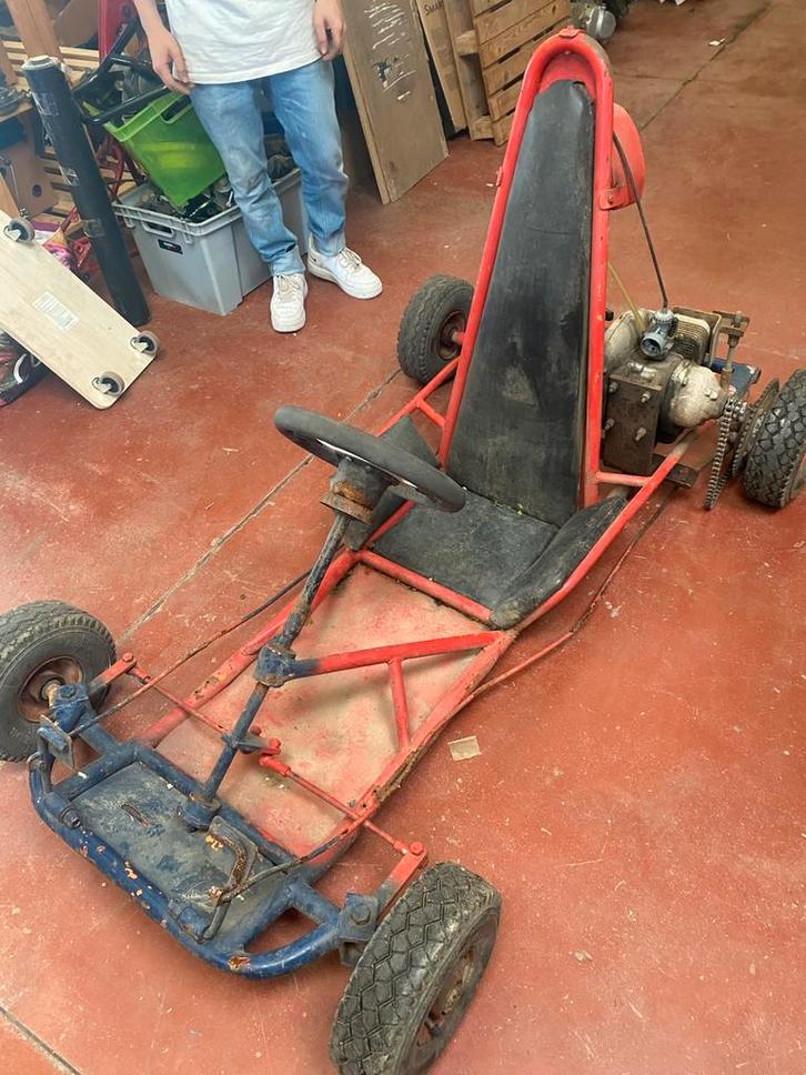 Histokart met JLO typ 101, 98 cc!, Sport en Fitness, Karting, Gebruikt, Kart, Ophalen