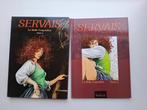 SERVAIS LA BELLE COQUETIERE TOMES 1 ET 2 + COFFRET PORTFOLIO, Complete serie of reeks, Ophalen of Verzenden, Zo goed als nieuw
