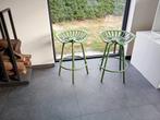 2 tabourets de bar, Ophalen, Minder dan 50 cm, Zo goed als nieuw, Minder dan 100 cm