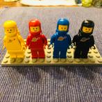 Vintage - LEGO - Space Mini figuren - Geel Rood Blauw Zwart, Enlèvement ou Envoi
