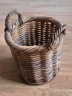 Vintage rieten mand, Ophalen of Verzenden, Mand