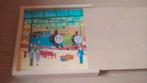 Thomas de trein - 4 houten puzzels in doos, Kinderen en Baby's, Speelgoed | Kinderpuzzels, Ophalen of Verzenden, Zo goed als nieuw