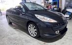 Peugeot 207 cc 1.6 VTi, Auto's, Zwart, Cabriolet, Leder en Stof, Zwart