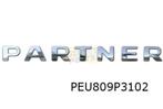 Peugeot Partner (-8/12) embleem tekst ''Partner'' achterklep, Peugeot, Envoi, Neuf
