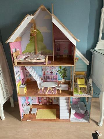 Kidkraft Zoey poppenhuis met accessoires beschikbaar voor biedingen