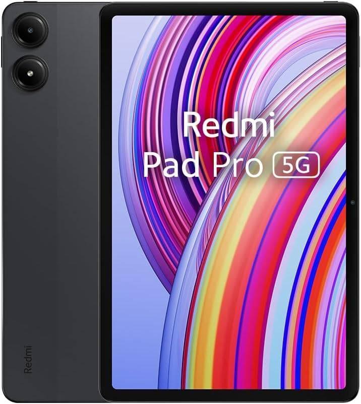 Redmi Pad Pro 12,1 inch 5 G-Hyper OS 2,4 GHz, 8 GB 256 GB, Computers en Software, Android Tablets, Zo goed als nieuw, Wi-Fi en Mobiel internet