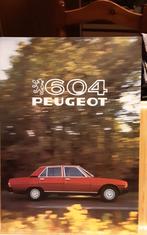 PEUGEOT 604 brochure, Boeken, Auto's | Folders en Tijdschriften, Peugeot, Ophalen of Verzenden, Zo goed als nieuw