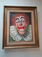Schilderij clown, Antiek en Kunst, Ophalen