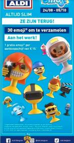 Zoekt aldi Emoji mannetjes, Ophalen of Verzenden