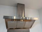 Inox dampkap - heel goede onderhouden staat, Elektronische apparatuur, Afzuigkappen, Ophalen, Wandschouwkap, Zo goed als nieuw