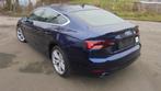 AUDI A5 SPORTBACK 2.0i - G TRON - LEDER - GPS - GARANTIE, Auto's, 1998 cc, 4 cilinders, CNG (Aardgas), Blauw