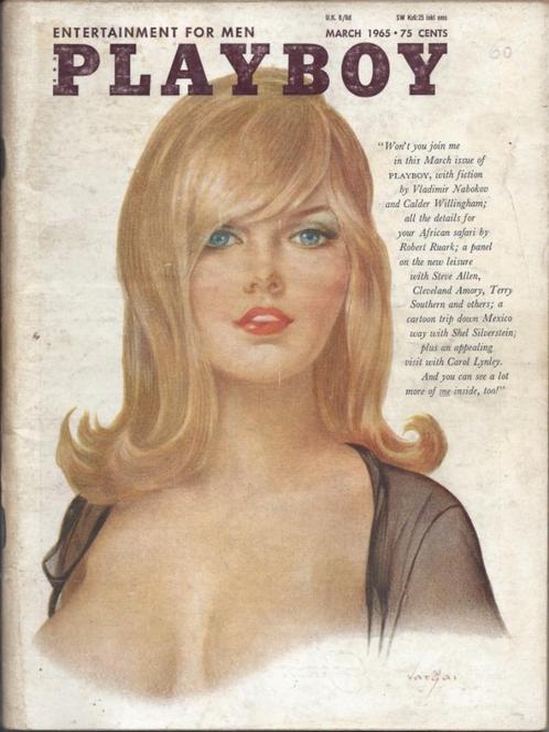 Playboy Amerikaanse (USA US) - Maart 1965 (Vargas) VERKOCHT, Livres, Journaux & Revues, Utilisé, Corps et Esprit, Envoi