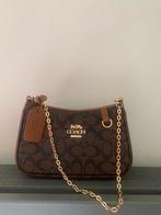 coach bag, Handtassen en Accessoires, Tassen | Damestassen, Verzenden, Zo goed als nieuw, Bruin