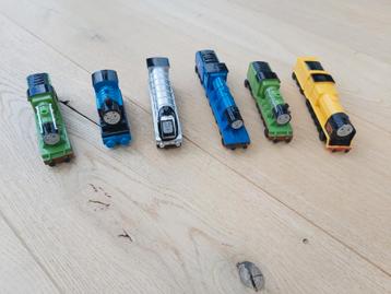 6 Thomas de trein plastic locomotieven