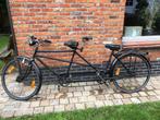 tandem -antieke tandem-retro fiets-old timer, Fietsen en Brommers, Fietsen | Tandems, Vering, Gebruikt, 53 tot 57 cm, Minder dan 10 versnellingen