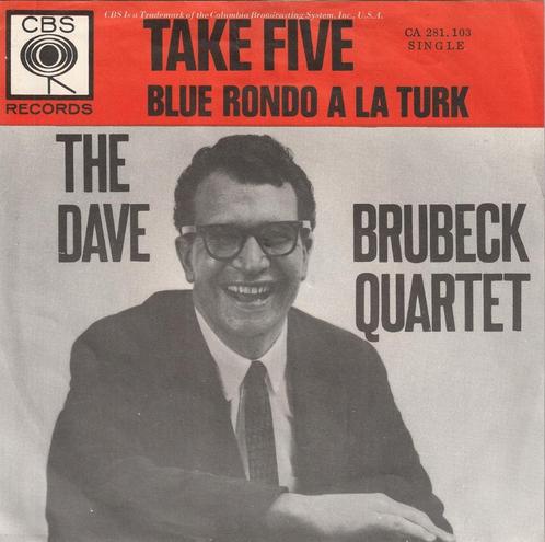 Dave Brubeck - Take five - %, Cd's en Dvd's, Vinyl Singles, Gebruikt, Single, Jazz en Blues, 7 inch, Verzenden