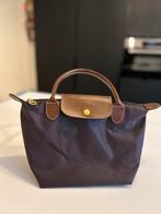 Longchamp Le pliage S, Bijoux, Sacs & Beauté, Sacs | Sacs Femme, Enlèvement ou Envoi, Utilisé, Brun, Sac à main