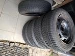 5 banden en 4 velgen, Auto-onderdelen, Banden en Velgen, Ophalen, Gebruikt, 15 inch, Winterbanden