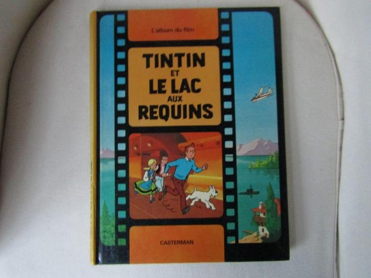 Collectors Tintin and Shark Lake (originele editie), Boeken, Stripverhalen, Gelezen, Eén stripboek, Ophalen of Verzenden