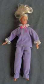 1995 vintage Hasbro SOFT SINDY PYJAMAS pop doll Puppe, Gebruikt, Ophalen of Verzenden, Pop