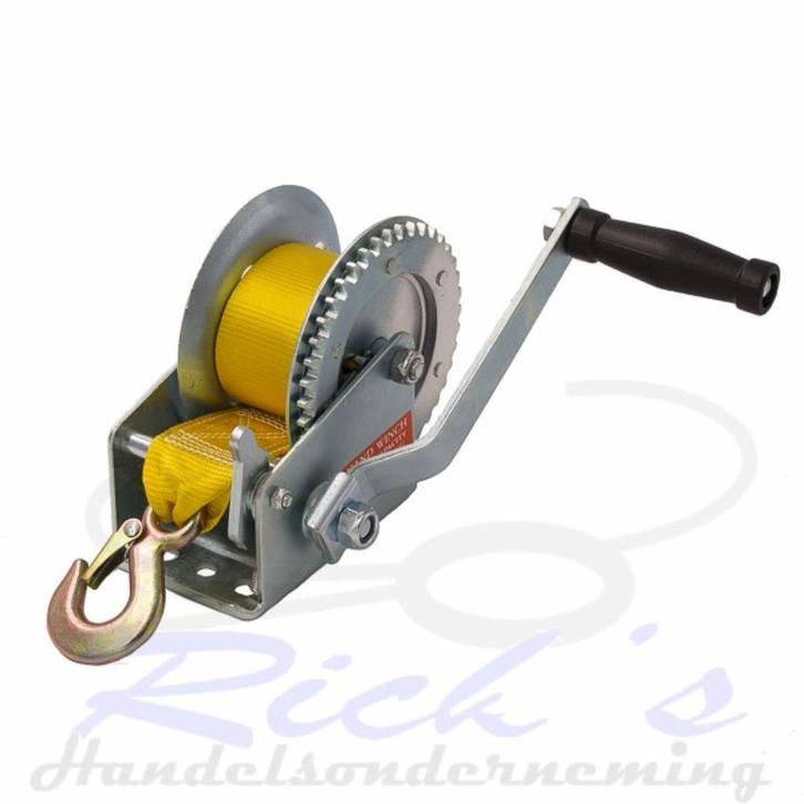 Handlier, bootlier, trailer lier met 6 meter band, Sports nautiques & Bateaux, Accessoires & Entretien, Neuf, Enlèvement ou Envoi