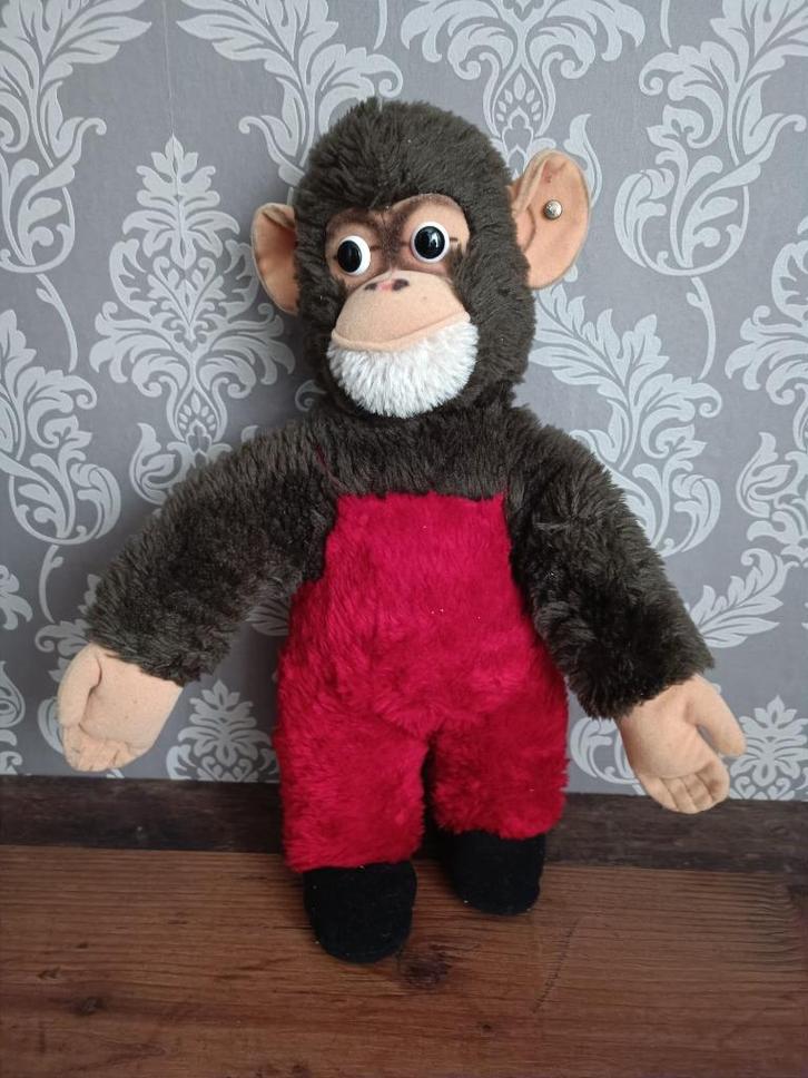 Steiff Chimpansee aap (40 Cm) 5355/40, Antiek en Kunst, Antiek | Speelgoed, Verzenden