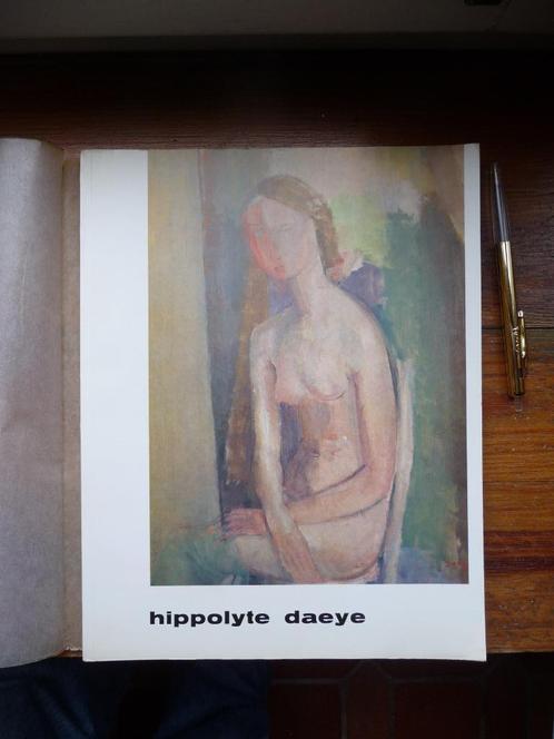 HIPPOLYTE DAEYE - LIVRE D'ART - 1964, Livres, Art & Culture | Arts plastiques, Utilisé, Peinture et dessin, Enlèvement ou Envoi