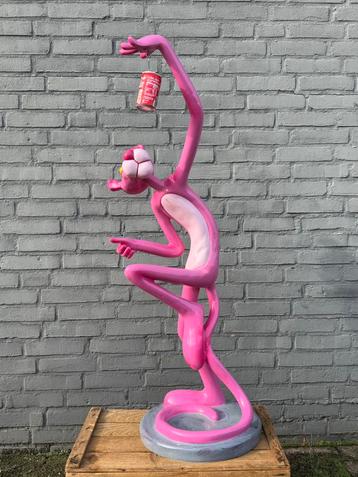 Mooi groot Pink Panter beeld beschikbaar voor biedingen