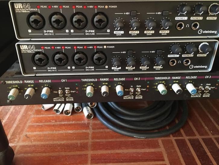 Steinberg UR44, Audio, Tv en Foto, Professionele apparaten, Zo goed als nieuw, Audio, Ophalen of Verzenden