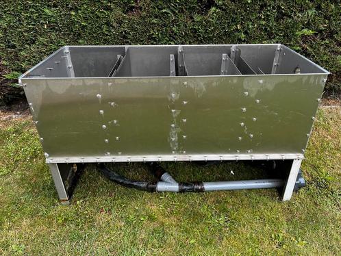 Vijverfilter, 4-kamerfilter, volledig in inox, Tuin en Terras, Vijver-toebehoren, Gebruikt, Vijverfilter, Ophalen