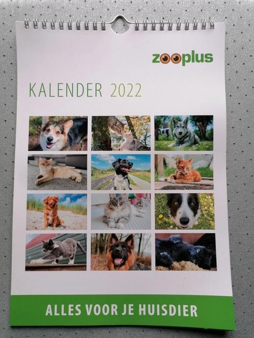 Calendrier inutilisé 2022 avec chiens et chats, Divers, Calendriers, Comme neuf, Enlèvement ou Envoi